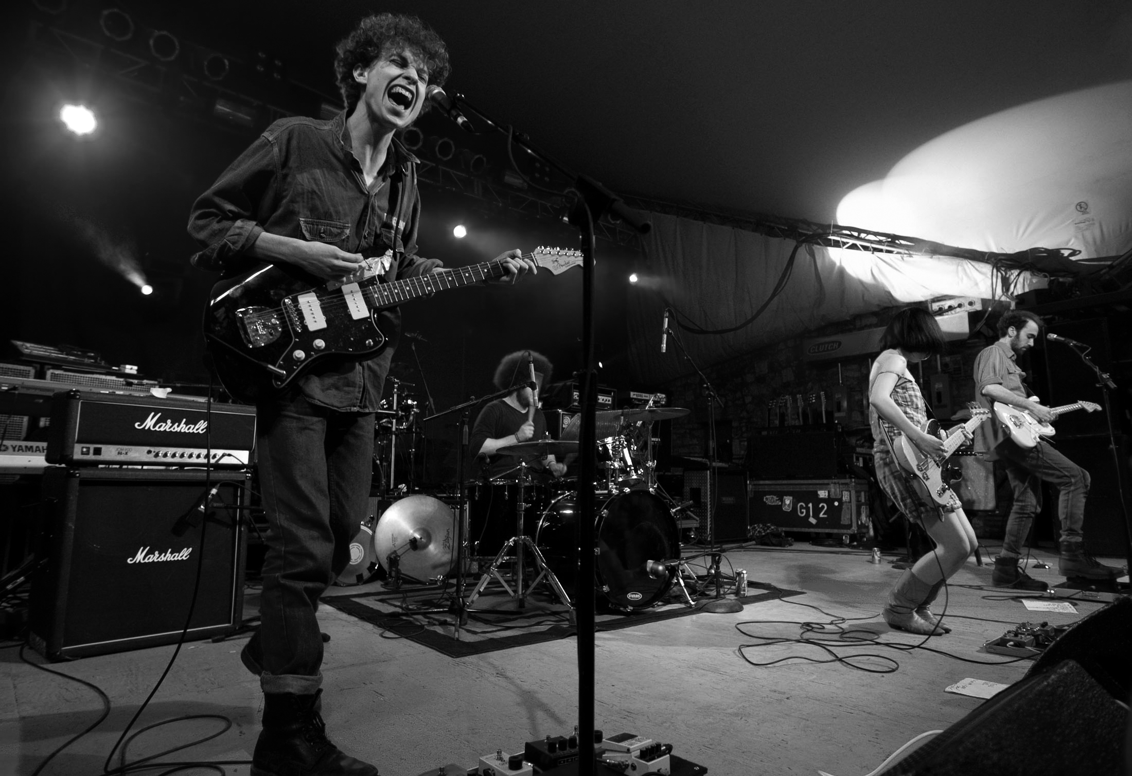 3/16/2011- Jay Janner/AMERICAN-STATESMAN - Yuck performs at Stubb's during SXSW on Wednesday March 16, 2011. SXSW 11 sxsw11